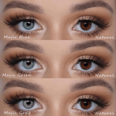 Magic Blue Coloured Contact Lenses - BEAUEYE (UK)